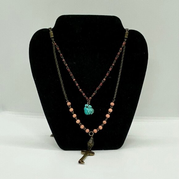 Boho Multi-Strand Necklace - Picture 3 of 6